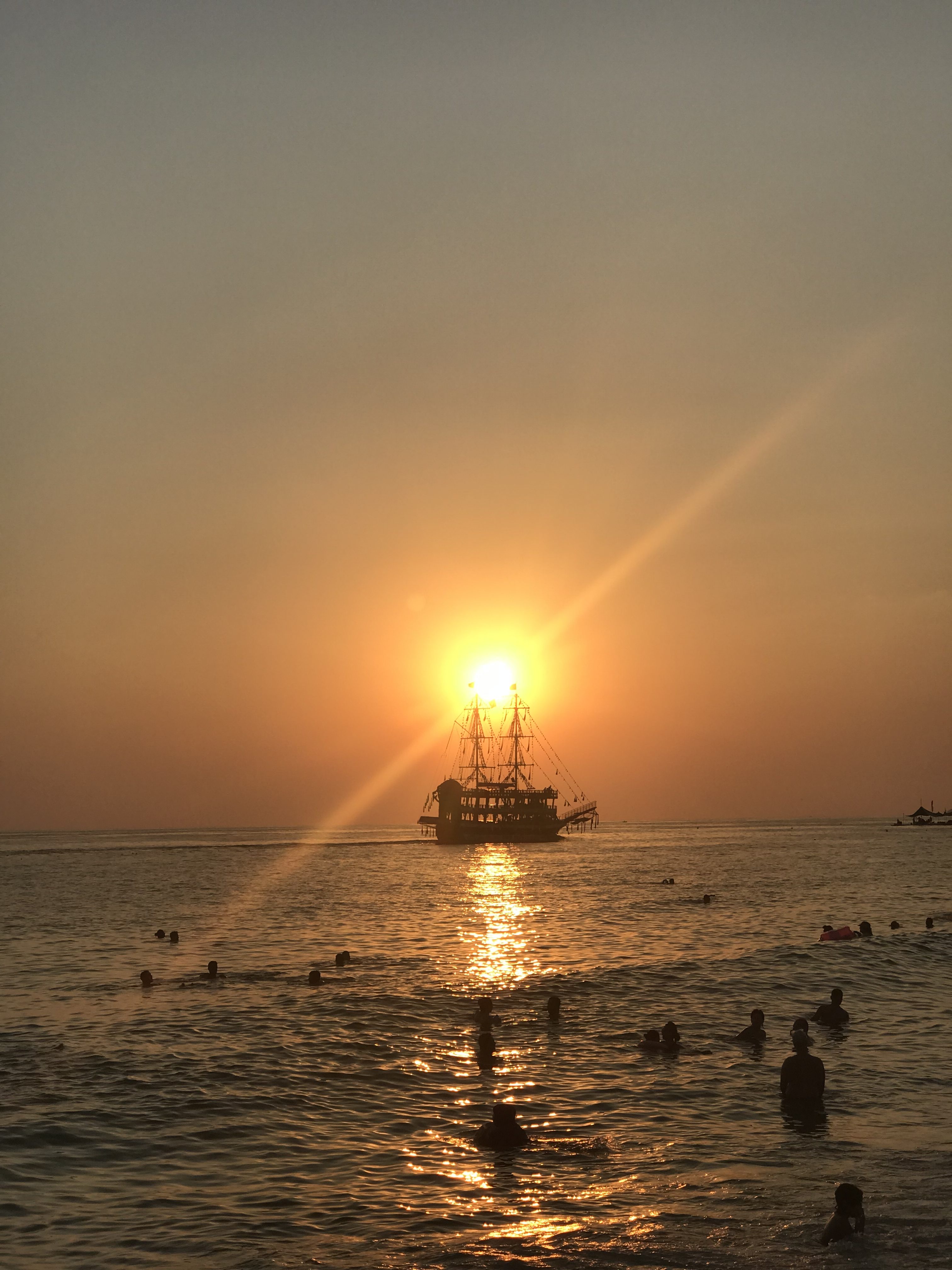 Sunset Cleopatra beach