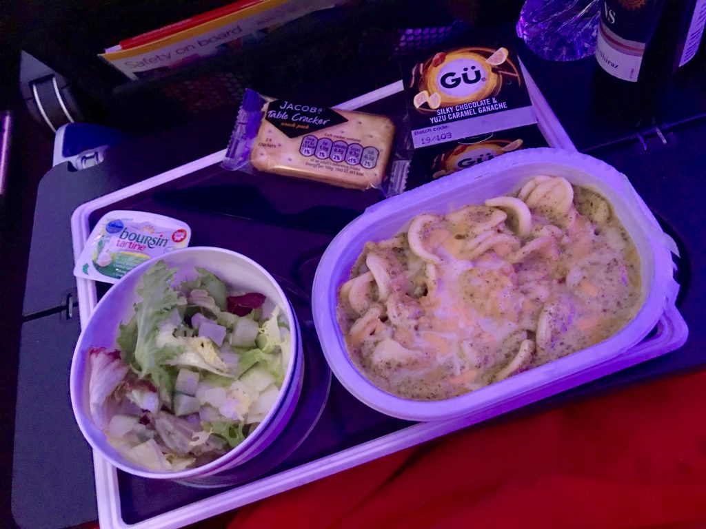 Virgin Atlantic food & beverages