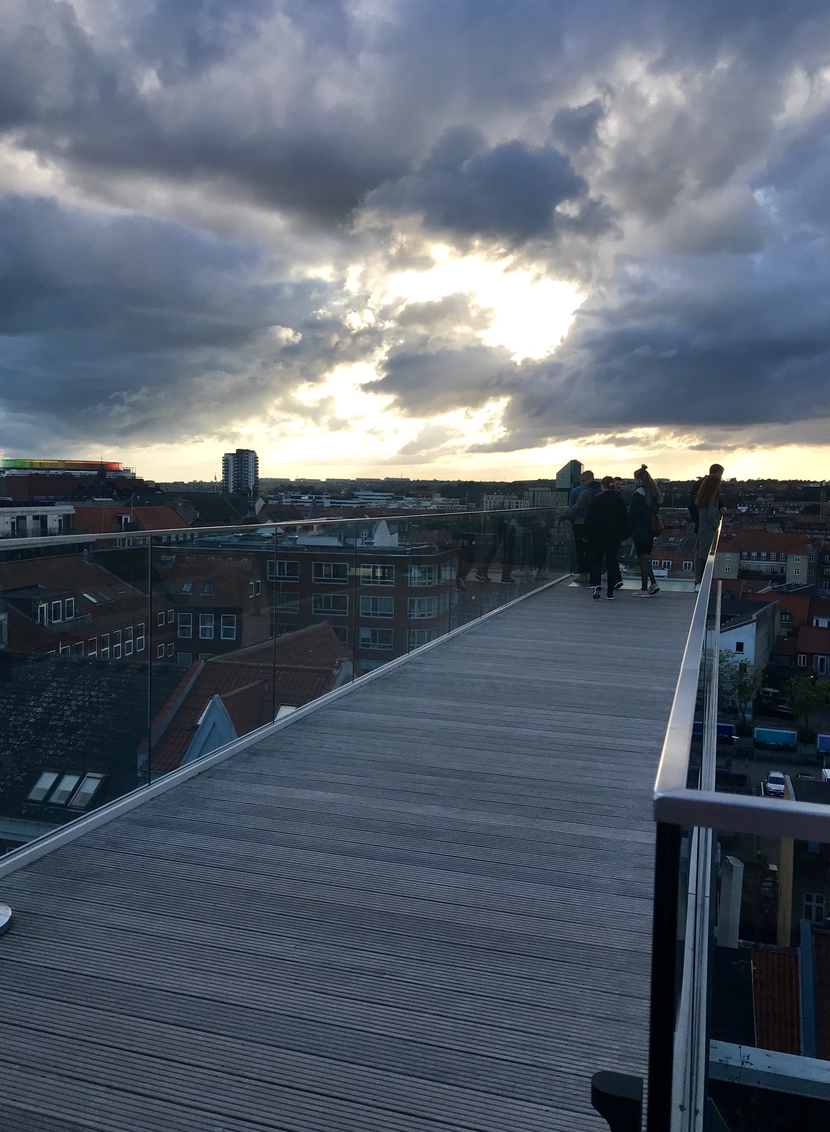 Salling rooftop bar, Aarhus