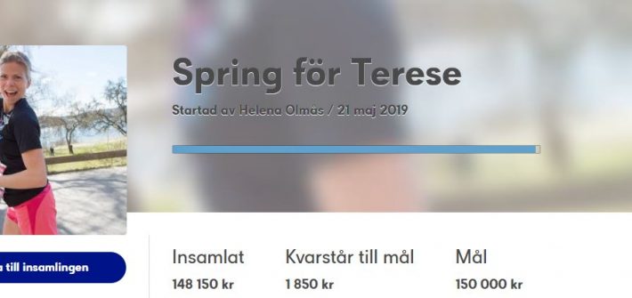 Spring för Terese