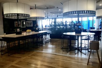 SAS Lounge Newark New York