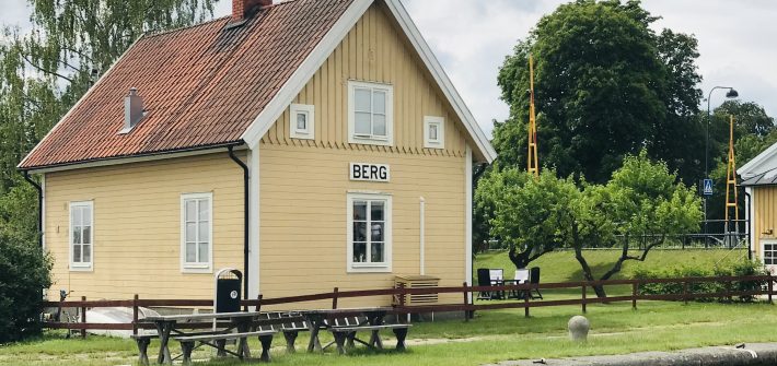 Berg slussar Göta kanal