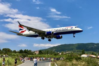 Flightspotting på Skiathos