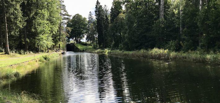 Hovetorps slussar Kinda kanal