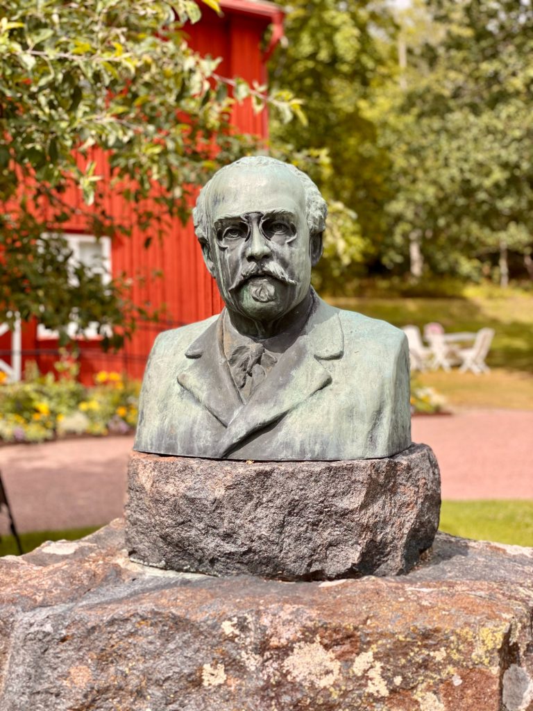 Gustav Fröding vid Alsters herrgård Karlstad