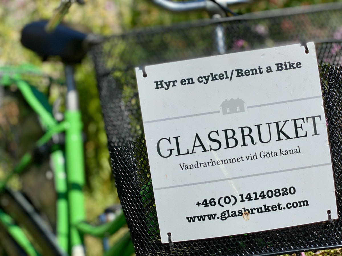 Glasbruket Vandrarhem & Café hyra cykel