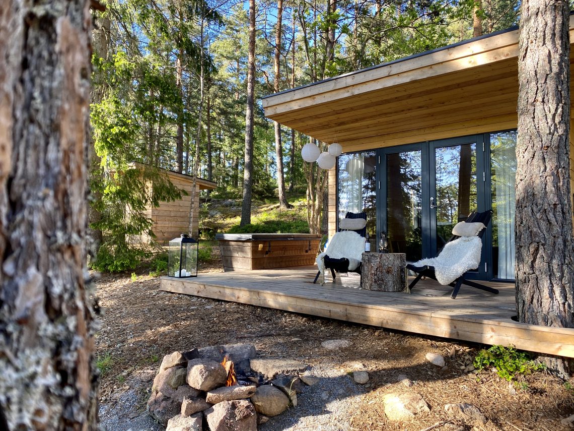 Naturlogis skogsrum - Glamping i Östergötland